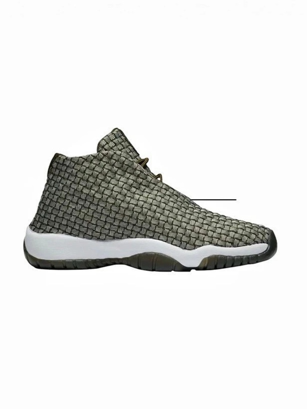 NWOT Jordan Air Jordan Future BG 'Olive Canvas' Sneakers Olive & White US 7Y